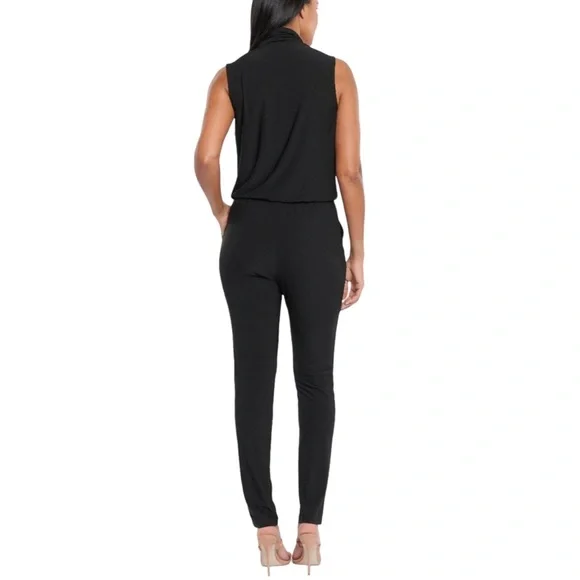 NWT Coldesina Bailey Jumpsuit Black Sz M - Picture 2 of 11